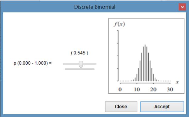 4.1.2 Binomial distribution Διωνυμική κατανομή.