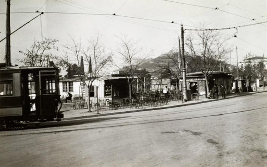 1937 Η λεωφόρος Αλεξάνδρας στην συμβολή