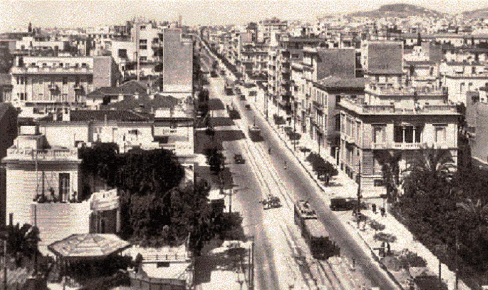 αρχές δεκαετίας 1950 Οδός Πατησίων 1953 Οι τροχονόμοι