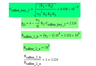 Σχεδιασμός ΖΠ allen Key με ίσους αντιστάτεςkω και