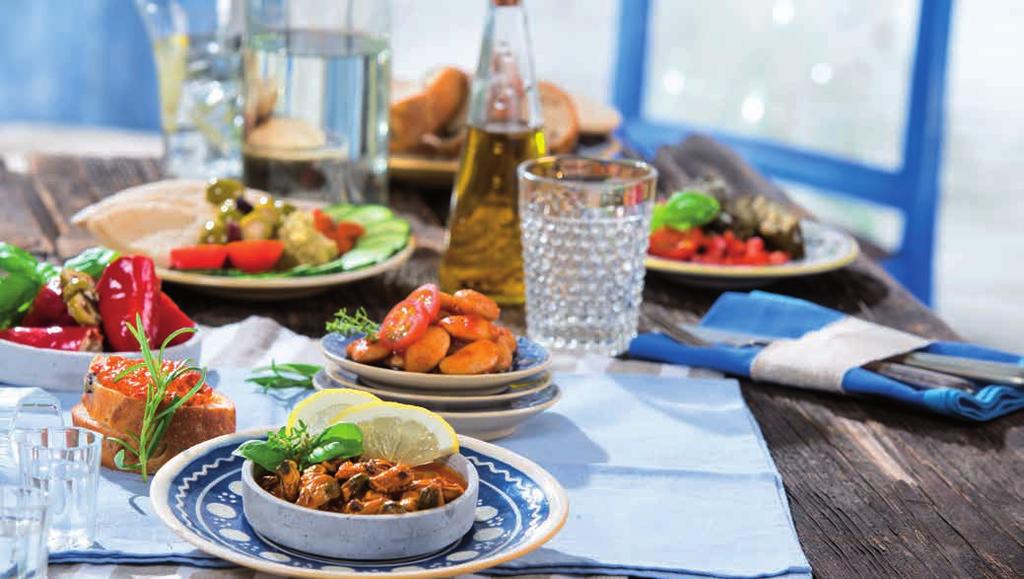 olive, polnjene s feta sirom in zelišči, ali pečena zelenjava 280 g oz.