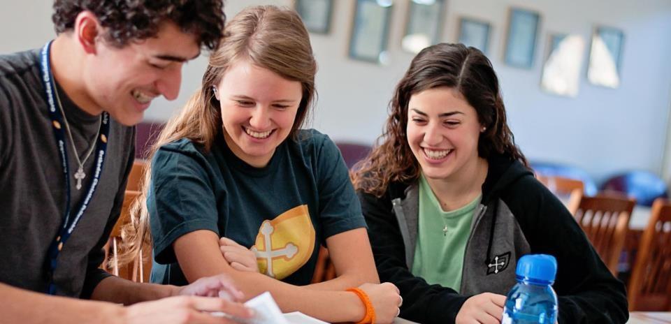 innovative programming including College Conference and Real Break domestic and international service projects; and, Training lay