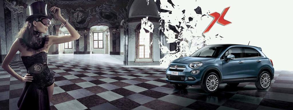 TRAORDINARY ΑΣΦΑΛΕΙΑ Με το Fiat 500X μπορείτε να απολαμβάνετε κάθε ταξίδι έχοντας ήσυχο το κεφάλι σας χάρη στην πληθώρα του στάνταρ εξοπλισμού ασφάλειας, ο οποίος περιλαμβάνει Lane Assist σαν