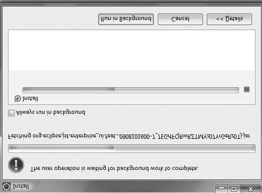 Σχ.6.2 Installation progress window 6.