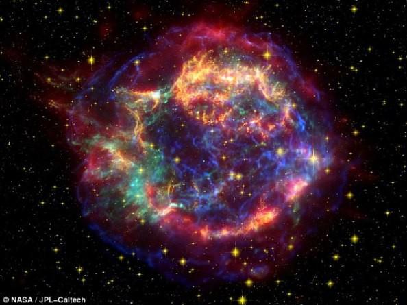 Τα άστρα που έχουν μάζα μεγαλύτερη από οχτώ ηλιακές μάζες τελειώνουν τη ζωή τους με μία έκρηξη