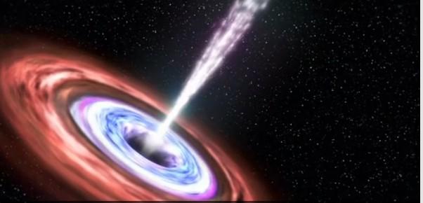 Μία «μαύρη τρύπα» είναι το σημείο εκείνο του διαστήματος, όπου κάποτε υπήρχε ο πυρήνας ενός γιγάντιου άστρου, και ο οποίος στην τελική φάση της εξέλιξης του