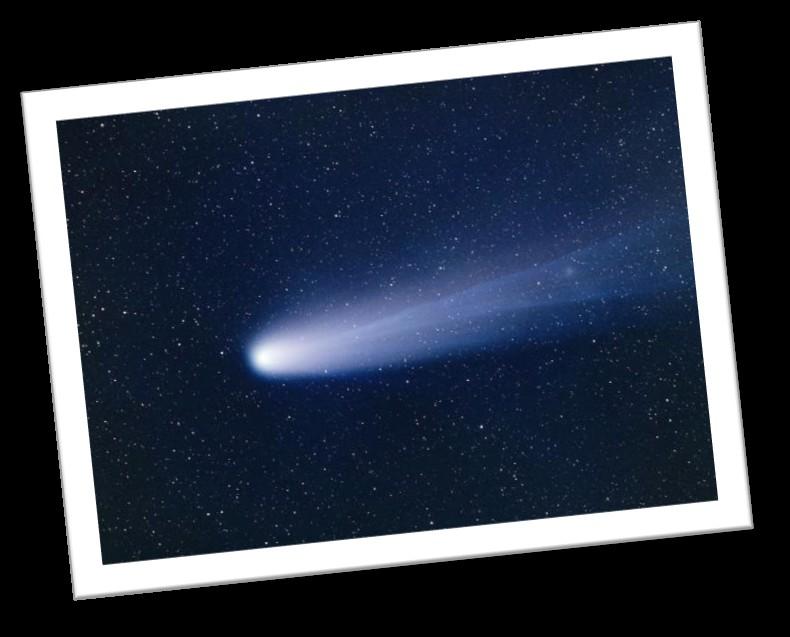Ο διασημότερος από τους κομήτες, που κάνει την εμφάνισή του κάθε 75 με 76 χρόνια στη «γειτονιά» μας, είναι ο κομήτης του Haley, που έχει παρατηρηθεί από το 240 π.χ. Τελευταία φορά πέρασε το 1986, ενώ το 1910 αναστάτωσε τους κατοίκους της Γης περνώντας πολύ κοντά της.
