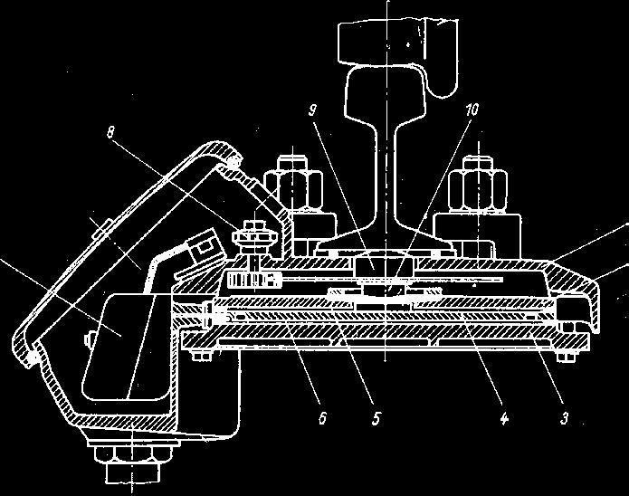 Slika 5.1. Mehanički tračnički kontakt 5.2. MAGNETSKI TRAČNIČKI KONTAKT Magnetski tračnički kontakti, električki su pasivni elementi, a rade uz pomoć ugrađenih stalnih magneta, bez posebnog napajanja.