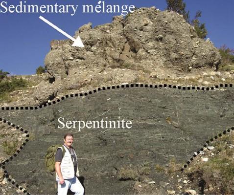 Σχηματισμοί Mélange Τεκτονική ενότητα αποτελούμενη από επωθημένα τμήματα χαοτικού μίγματος ετεροειδών πετρωμάτων (οφιολιθικών τεμαχών, ιζηματογενών και