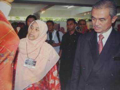Ibrahim selaku pemilik Nadia Batik