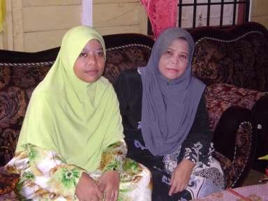 Penulis bersama Che Mastura bt