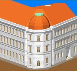 αποτυπώνει τα κτήρια και τα συστατικά τους μέρη σε επίπεδο γεωμετρίας,