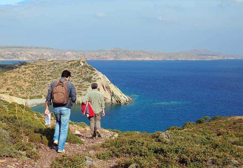 5ΚΥΡΙΕΣ ΜΟΡΦΕΣ ΕΝΑΛΛΑΚΤΙΚΟΥ ΤΟΥΡΙΣΜΟΥ Συνολικά στην Κρήτη υπάρχουν πολλές καταγεγραμμένες θέσεις πολιτιστικής και ιστορικής αξίας, εντός και εκτός των περιοχών του Δικτύου NATURA 2000, οι οποίες
