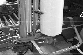 Χειρισμός 76 1 76 KR001230 2 3 CP400011_1 Εικ. 181 Μπορούν να χρησιμοποιηθούν 2 μεγέθη μεμβράνης: 750 mm και 500 mm.