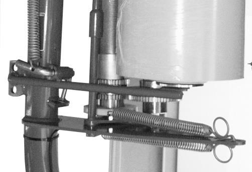Χειρισμός 4 1 3 5 6 2 3 1 7 2 Εικ. 182 CP400009_1 CP400010_1 Υπόδειξη Ο οδηγός κυλίνδρου μεμβράνης (1) πρέπει να κινείται πάντα παράλληλα προς το άνω άκρο του κυλίνδρου μεμβράνης (2).