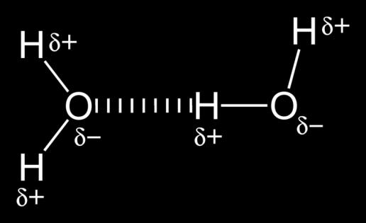 Το Οξυγόνο εμφανίζεται μερικώς αρνητικά φορτισμένο και το υδρογόνο μερικώς θετικά, ως αποτέλεσμα των ομοιοπολικών δεσμών του μορίου.