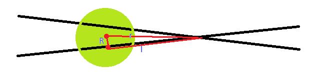 Η Εξίσωση Euler-Lagrange Σφαίρα σε ράγες: Η συνάρτηση Lagrange Ν. Παναγιωτίδης Έστω σύστημα δυο συγκλινόντων ραγών σε σχήμα Χ που πάνω τους κυλίεται σφαίρα ακτίνας.