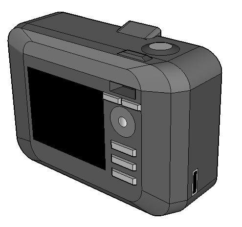 όψη Power Shutter View finder Flash Zoom keys Controller