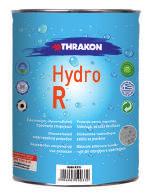 Δ Εμποτισμού HYdRO R Προϊόν υδροφοβικού εμποτισμού Έτοιμο προς χρήση, διάφανο, υδροαπωθητικό υγρό διαλύτου, για μόνιμη αδιαβροχοποίηση κάθε είδους ανόργανων υποστρωμάτων όπως: σοβά, εμφανές