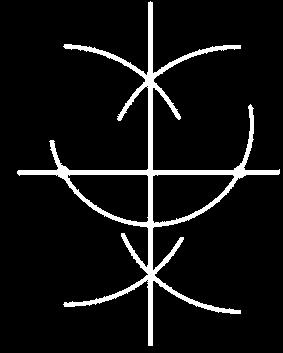 τμήματος ΒΓ (προηγούμενη κατασκευή). (ii) Με κέντρο το Α (σχ.70) και κατάλληλη ακτίνα γράφουμε κύκλο που τέμνει την ευθεία ε στα Β και Γ.