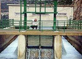 Υδραγωγείο Μόρνου: Κατασκευές ελέγχου