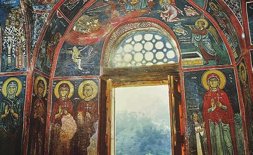 : 22922394, 96348896 4. Η μικρή εκκλησία της Αγίας Παρασκευής στον παλιό δρόμο Κακοπετριάς - Γαλάτας έχει τοιχογραφίες χρονολογημένες στο 1514.
