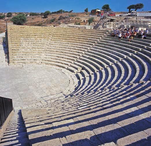 ΚΥΠΡΟΣ ΚΥΠΡΟΣ 0000 Χρόνια Ιστορίας και Πολιτισμού Το Αρχαίο Θέατρο του Κουρίου Η πολιτιστική κληρονομιά αποτελεί τον σημαντικότερο ζωντανό θησαυρό ενός λαού.