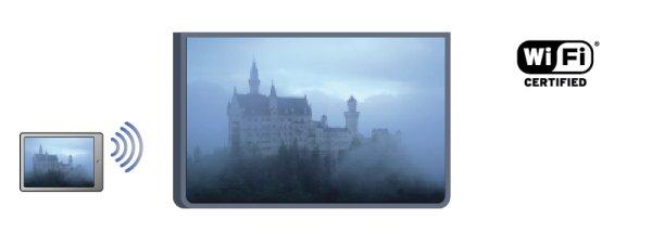 13.2 Wi-Fi Miracast Κοινή χρήση οθόνης στην τηλεόραση Πληροφορίες για το Wi-Fi Miracast Για να μοιραστείτε την οθόνη του smartphone, του tablet ή του υπολογιστή σας στην τηλεόραση.