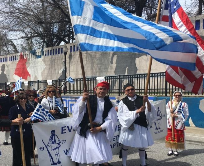 On April 2 nd our chapter participated in the Greek Independence Day parade in Baltimore
