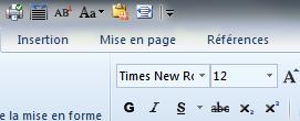 2.1.2.4 Création de notes de bas de page Bien distinguer les boutons : Renvoi à