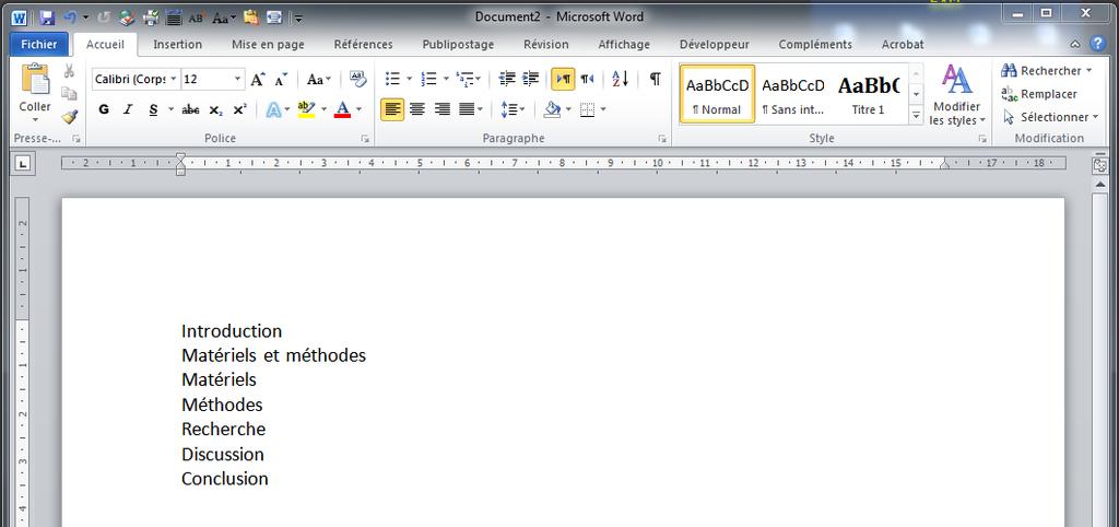 2.1.1 Utilisation d un logiciel de traitement de texte (3/11)