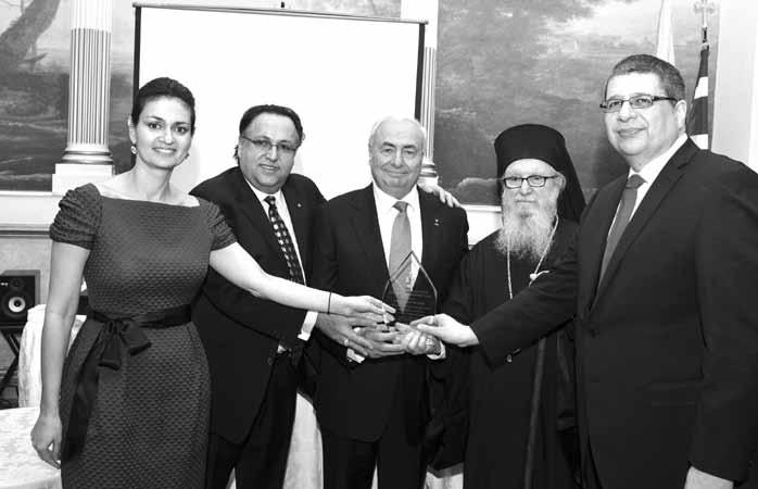 Δευτέρα 17 Δεκεμβρίου 2012 Μonday, December 17, 2012 Ομογένεια 14 GreekNews To Cyprus Children s Fund τίμησε το Στέφανο Τσερπέλη Φωτογραφίες: Δημήτρης Πανάγος Νέα Υόρκη.