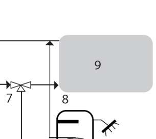 HEATING SYSTEM APPLCATIONS Παραγωγή Ζεστού νερού χρήσης Οδηγίες Εγκατάστασης Φορτίο Χώρου C W G Y Y 23 24 23 124 2 3 6 77 8 8 21 21 22 1 22 N N