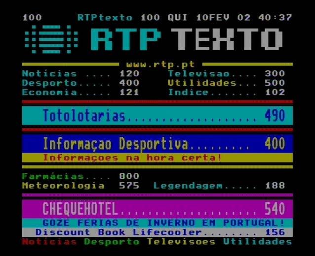 Οδηγίες Χρήσης ET6500 5. Teletext [ :Πατήστε ] Με το πλήκτρο TEXT μπορείτε να καλέστε τις πληροφορίες Teletext.