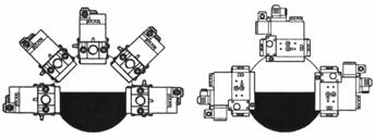 65 11.5. Prezentarea ventilelor de gaz Ventilele de gaz Gas MultiBloc într-o treaptă tip MB-D (LE) B01 şi MB-ZR (DLE) B 01 în două trepte Montaj MB-DLE MB-ZRDLE Legare electrică Date tehnice