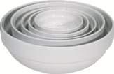 stackable bowls 17 cm Μπόλ στοιβαζόμενο / stackable bowls 21 cm Μπόλ κονσομέ / Consomme bowl Μπόλ