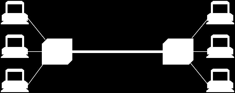 Δίκτυα Ethernet Φυσικές ιδιότητες Τοπολογίες (3/3) Σε δίκτυα Ethernet μπορούν επίσης να χρησιμοποιηθούν τμήματα καλωδίου τύπου συνεστραμμένου ζεύγους (twisted pair) τα τμήματα πρέπει να έχουν μήκος