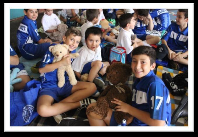 The Kindergarten students entertained their buddies with a performance of a