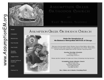 INTERNET SERVICES Have you visited the Assumption Parish Website yet - www.assumptionem.org? Check it out!