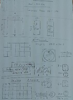 Στις 10/12/15 Κοπή των μετάλλων stainless steal Τα κομμάτια stainless steal ήταν διάφορων διαστάσεων και η κοπή τους έγινε σε αυτόματη μηχανή