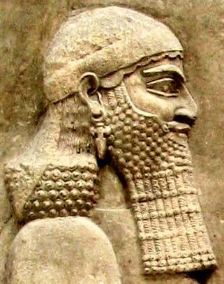 Yet later an Assyrian king began to rebuild the old city,