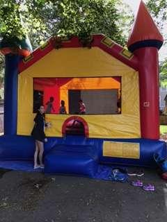 Spyridon Preschool. Bounce house Bubble mania for the St.