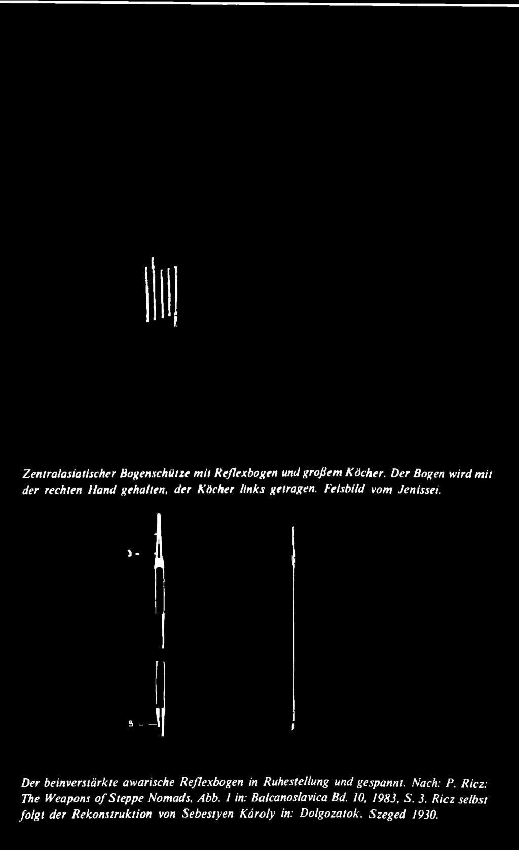 gespannt. Nach: P. Ricz: The Weapons o f Steppe Nomads, Abb.