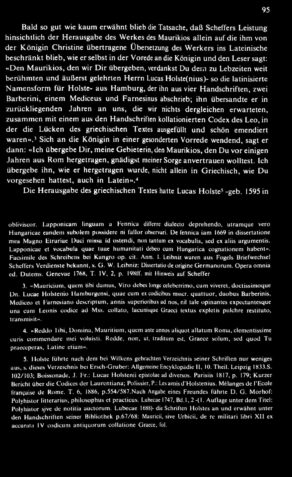 griechischen Textes ausgefüllt und schön em endiert w aren».