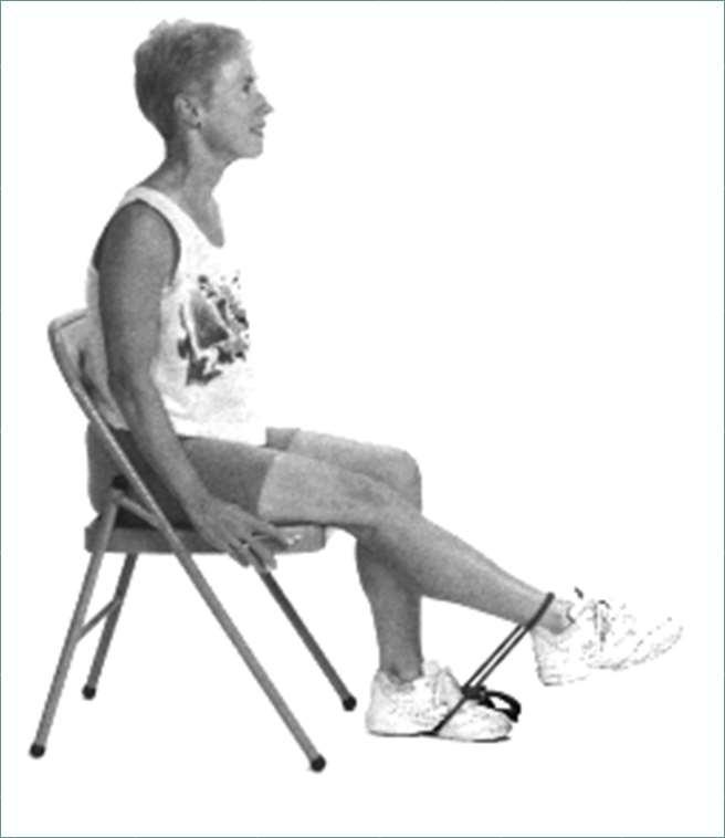 Ασκήσεις ενδυνάμωσης Έκταση γόνατος με
