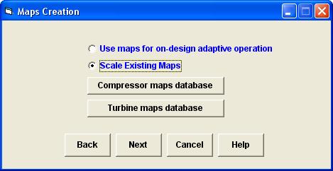 5.32 ΚΕΦΑΛΑΙΟ 5 Σχήμα 5.22: Δημιουργία Πεδίων Χαρακτηριστικών Πατώντας Compressor maps database στην οθόνη του σχήματος 5.