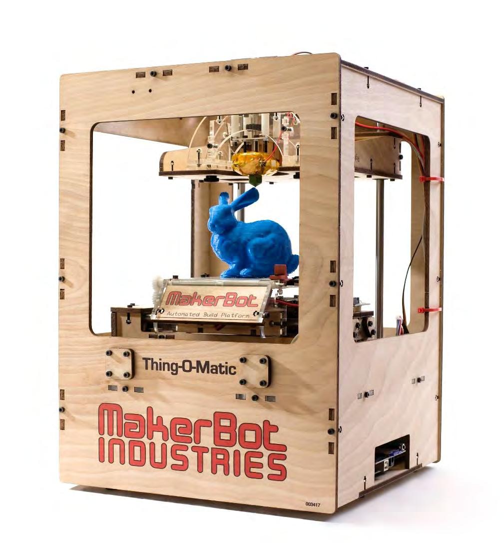 Ιστορική Αναφορά 2008 Η εταιρεία MakerBot κατασκευάζει έναν 3d printer στα πλαίσια του reprap project ο οποίος είναι