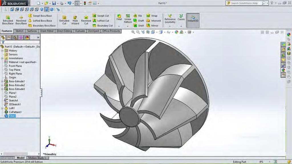 3D CAD Design Software To 3D CAD design software δημιουργεί το 3d μοντέλο του αντικειμένου που θέλουμε να εκτυπώσουμε. Με αυτό ο σχεδιαστής αποτυπώνει όλες τις λεπτομέρειες σε ένα solid αντικείμενο.