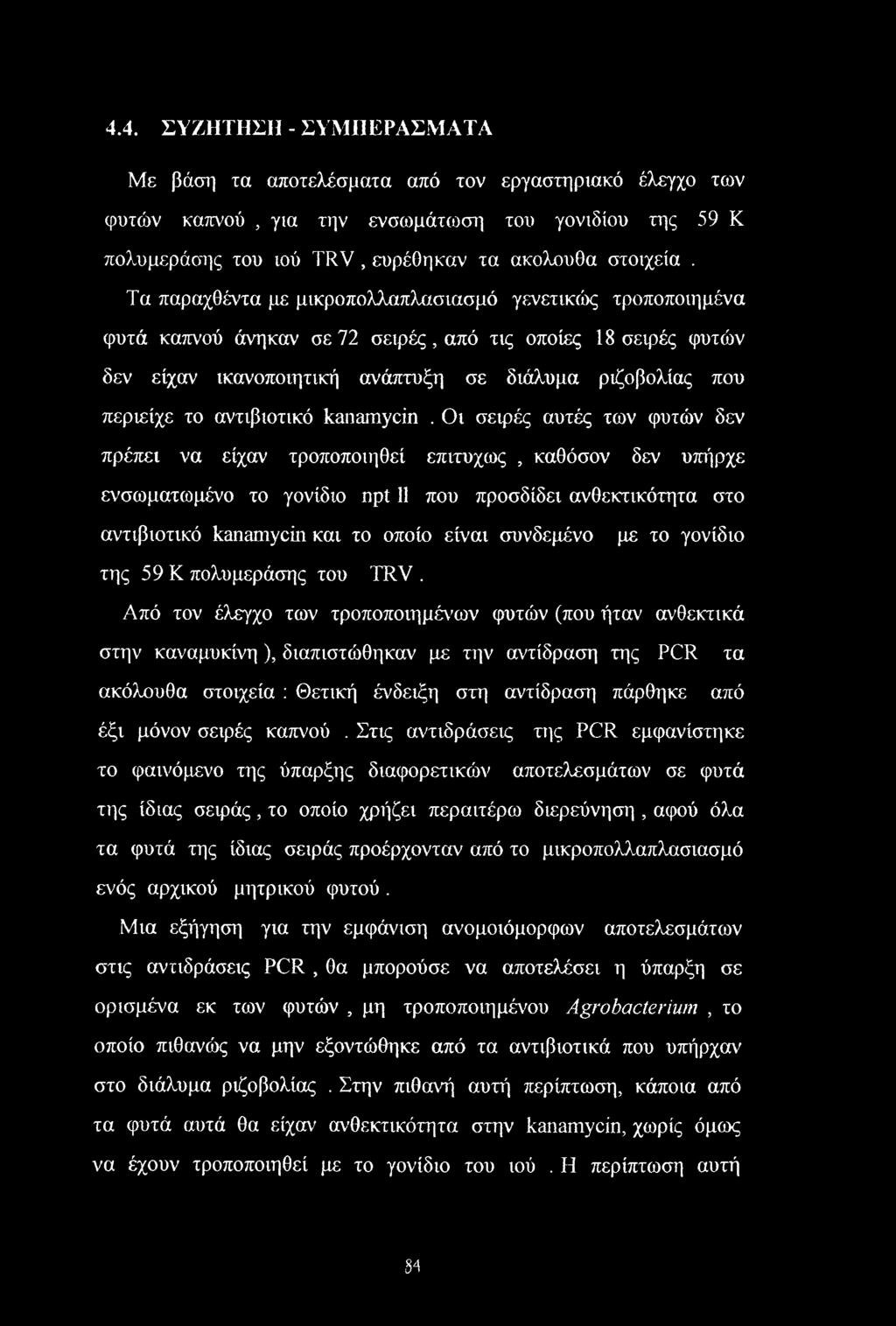 αντιβιοτικό kanamycin.