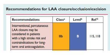 ESC guidelines on Atrial